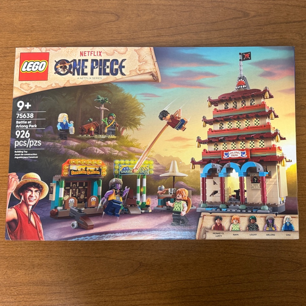 LEGO Red & Blue One Piece Pirate Temple Playset